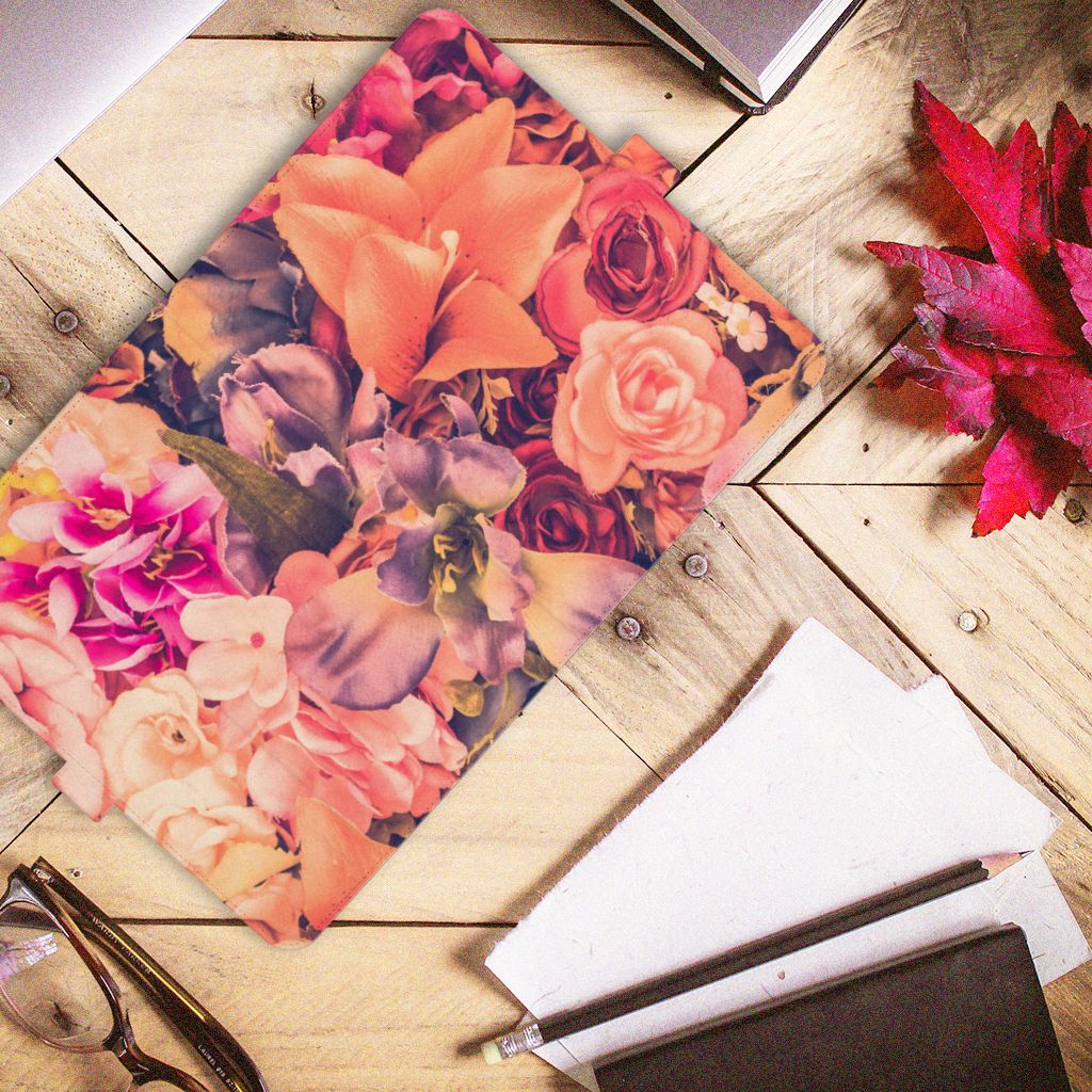 iPad (2022) 10.9 Tablet Cover Bosje Bloemen