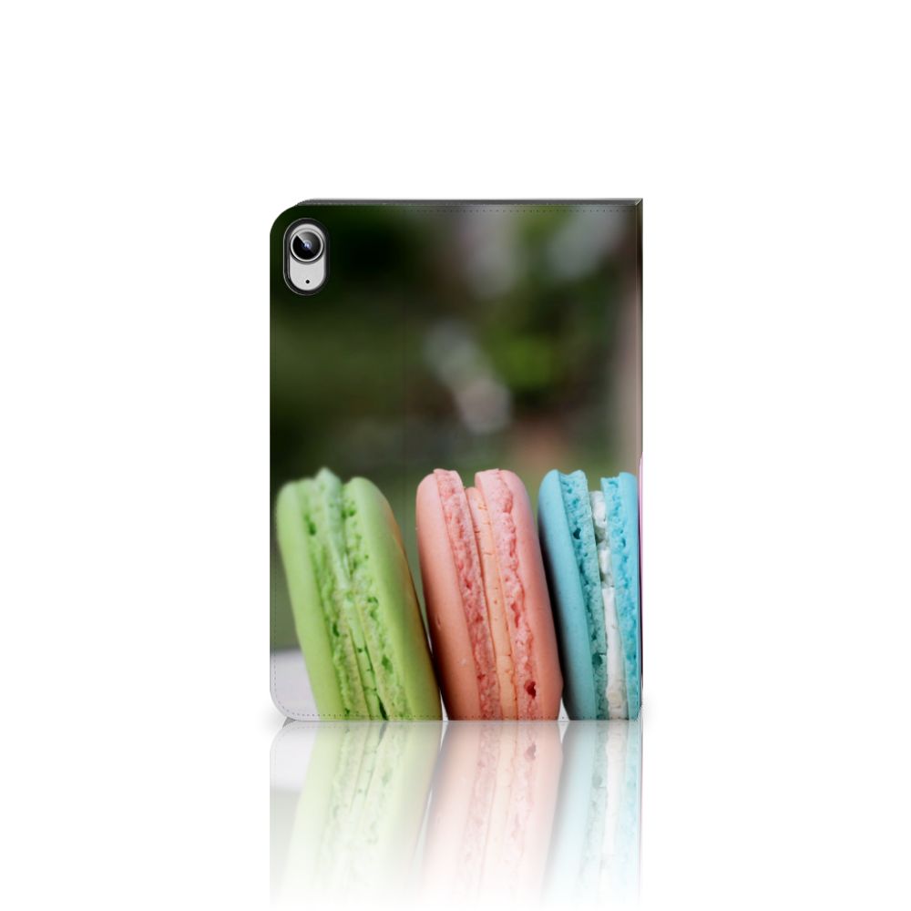 iPad (2022) 10.9 Tablet Stand Case Macarons macarons design voorkant
