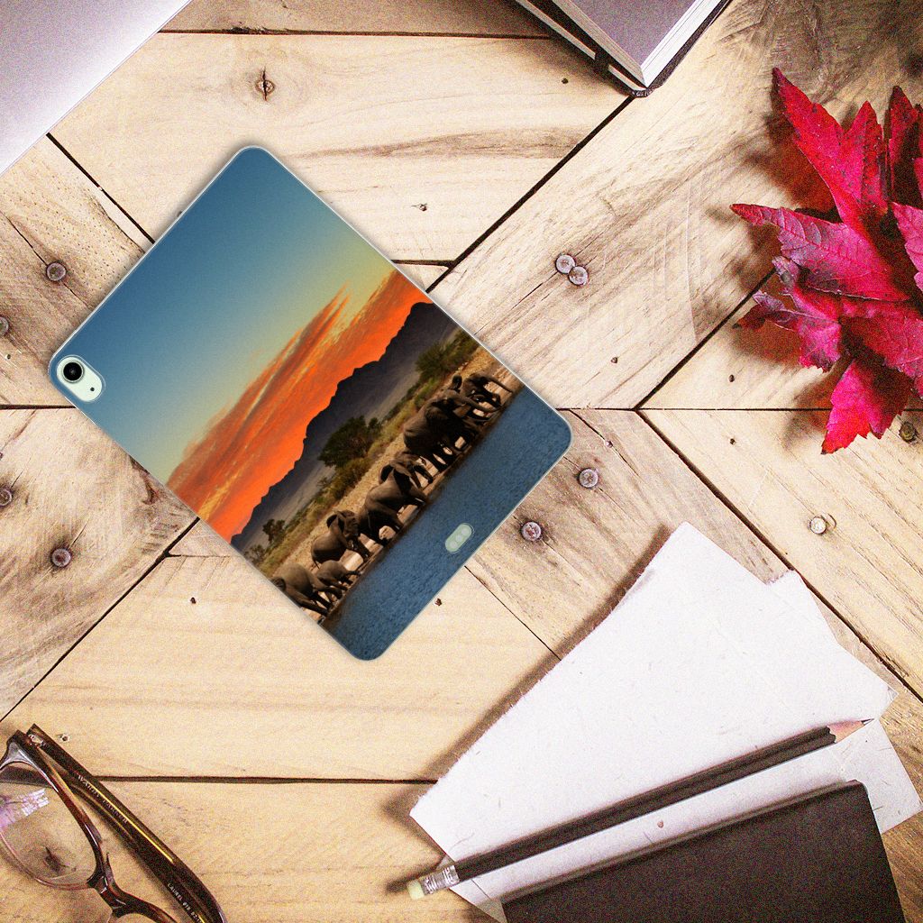 iPad Air (2020/2022) 10.9 inch Back Case Olifanten - B2C Telecom