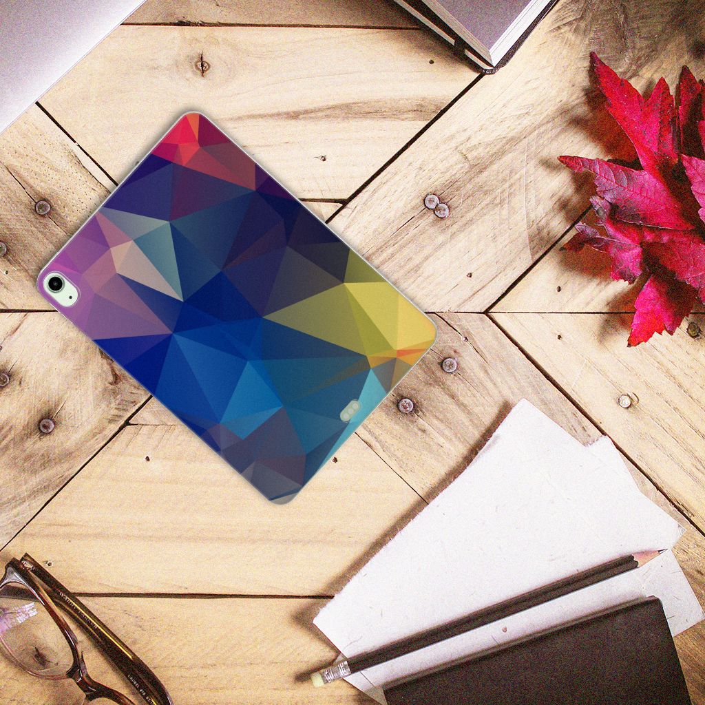 iPad Air (2020/2022) 10.9 inch Back Cover Polygon Dark - B2C Telecom