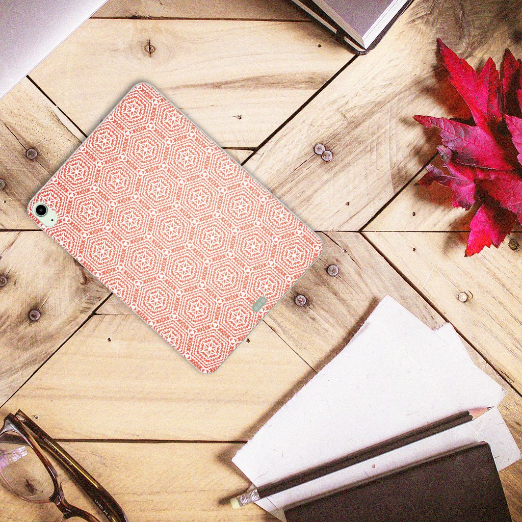 iPad Air (2020/2022) 10.9 inch Hippe Hoes Pattern Orange - B2C Telecom