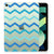 iPad Air (2020/2022) 10.9 inch Hippe Hoes Zigzag Blauw - B2C Telecom