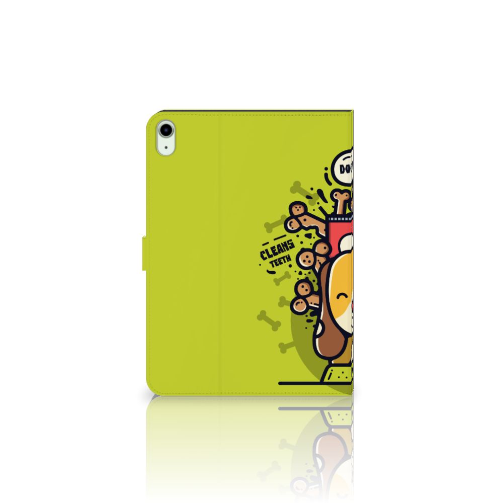iPad Air (2020/2022) 10.9 inch Hippe Tablet Hoes Doggy Biscuit