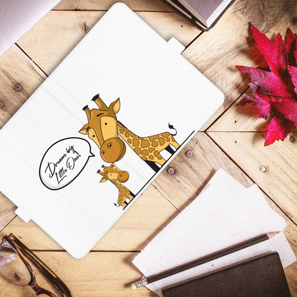 iPad Air (2020/2022) 10.9 inch Hippe Tablet Hoes Giraffe
