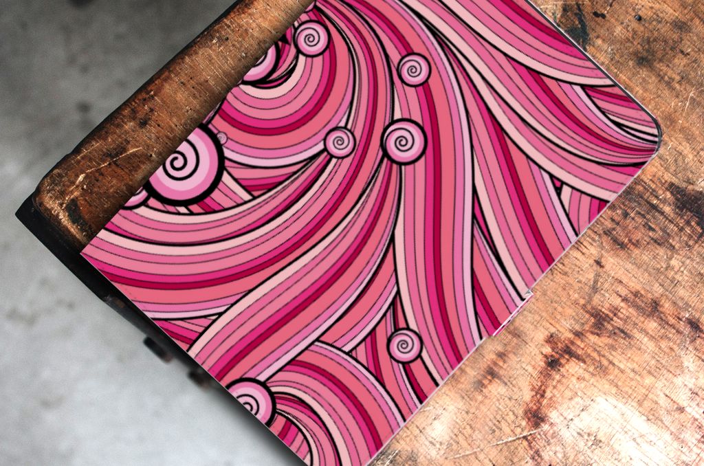 iPad Air (2020/2022) 10.9 inch Hoes Swirl Pink