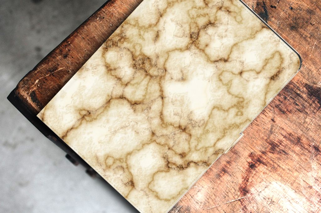 iPad Air (2020/2022) 10.9 inch Leuk Tablet hoesje  Marmer Goud