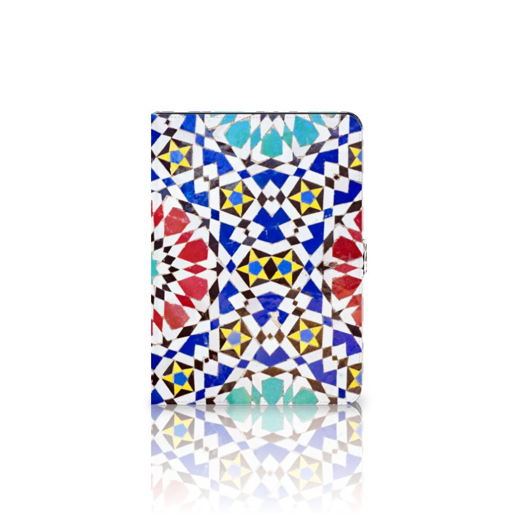 iPad Air (2020/2022) 10.9 inch Leuk Tablet hoesje Mozaïek voorkant