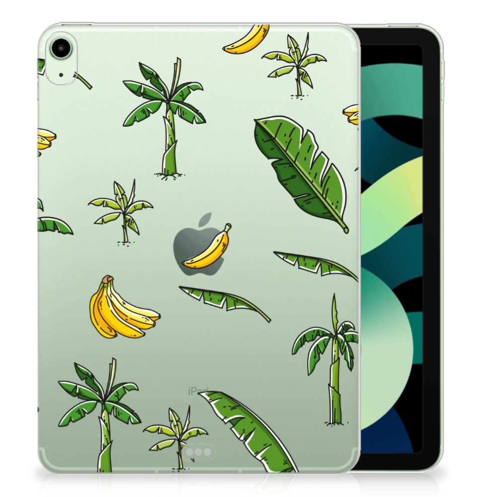 iPad Air (2020/2022) 10.9 inch Siliconen Hoesje Banana Tree