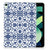iPad Air (2020/2022) 10.9 inch Siliconen Hoesje Flower Blue - B2C Telecom