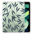 iPad Air (2020/2022) 10.9 inch Siliconen Hoesje Leaves Blue - B2C Telecom