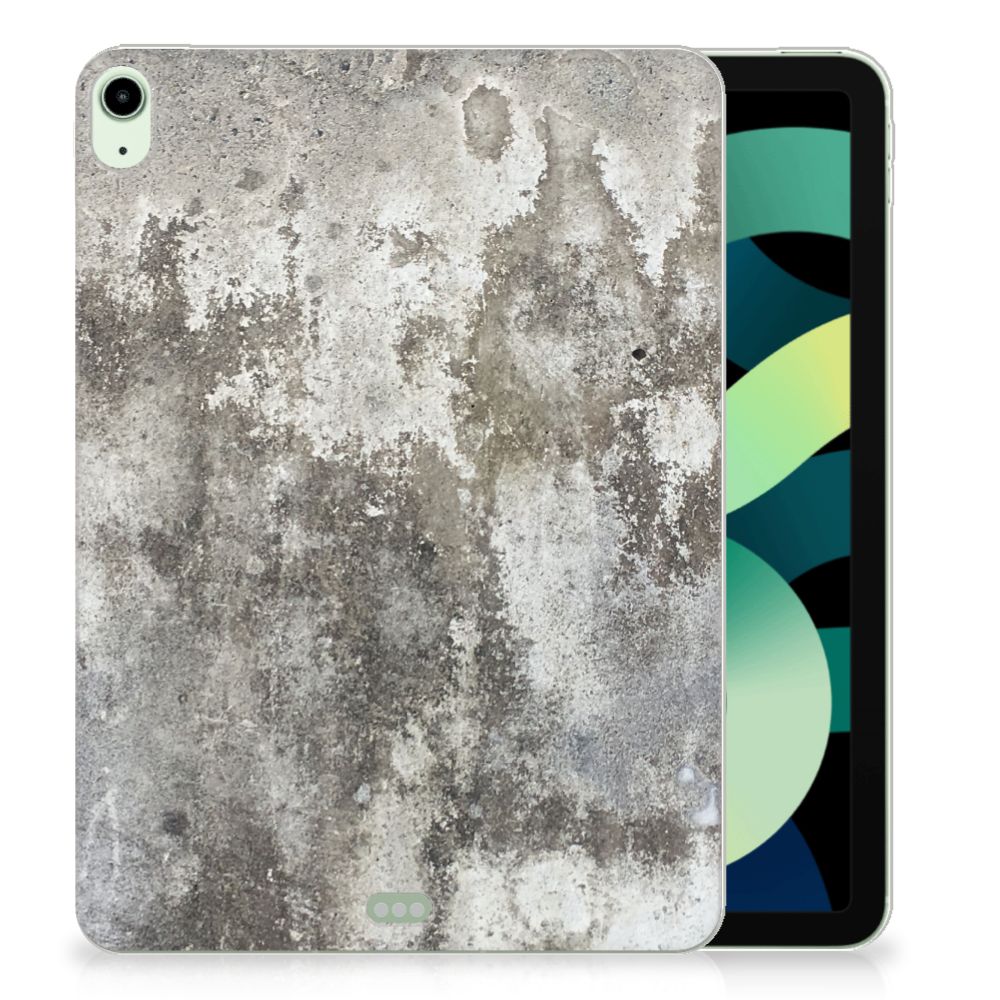 iPad Air (2020/2022) 10.9 inch Tablet Back Cover Beton Print - B2C Telecom