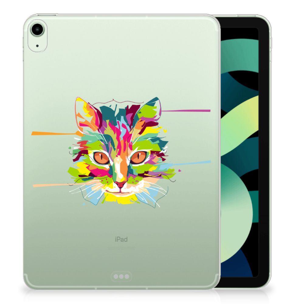 iPad Air (2020/2022) 10.9 inch Tablet Back Cover Cat Color - B2C Telecom