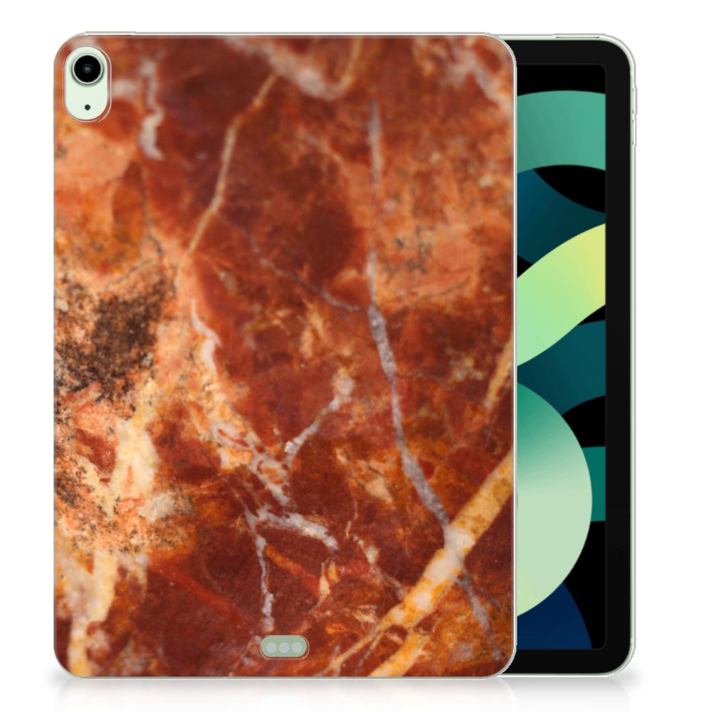 iPad Air (2020/2022) 10.9 inch Tablet Back Cover Marmer Bruin - B2C Telecom