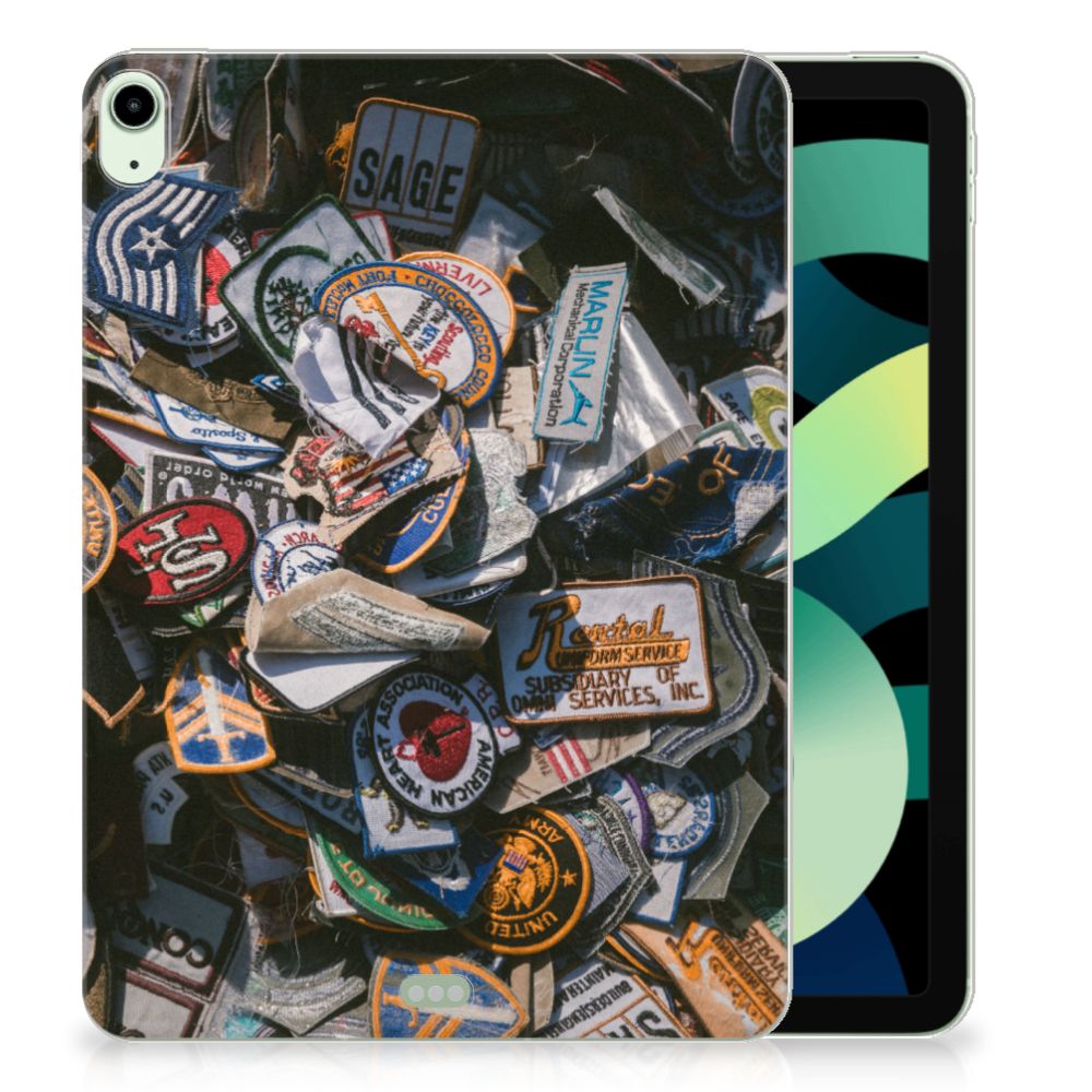 iPad Air (2020/2022) 10.9 inch Tablet Backcover met foto Badges - B2C Telecom