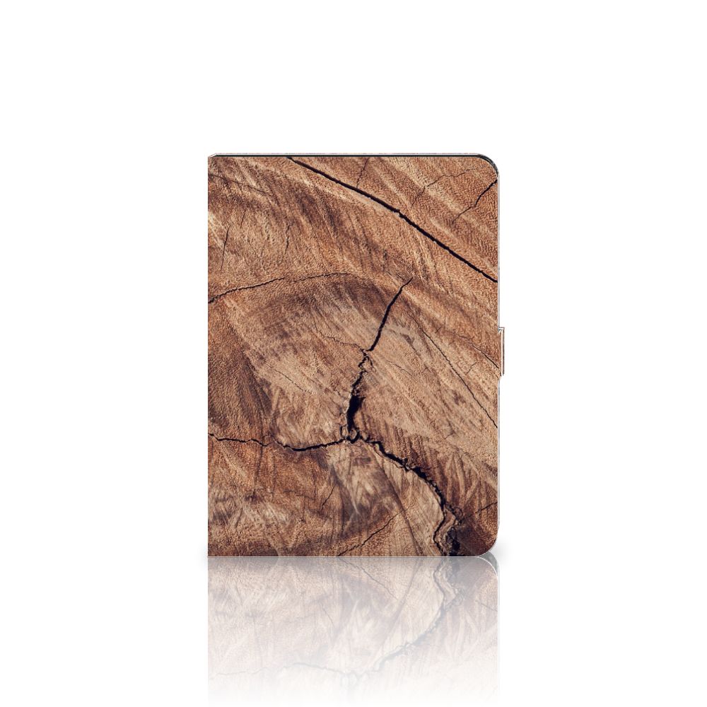 iPad Air (2020/2022) 10.9 inch Tablet Book Cover Tree Trunk aanzicht