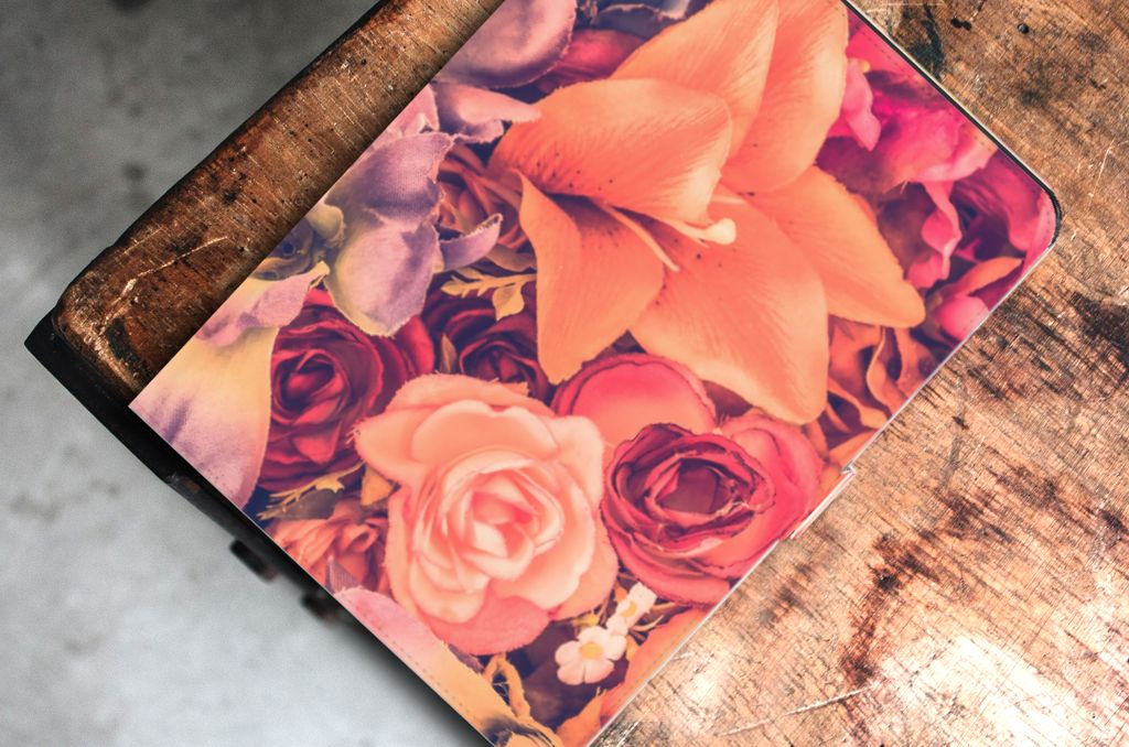 iPad Air (2020/2022) 10.9 inch Tablet Cover Bosje Bloemen