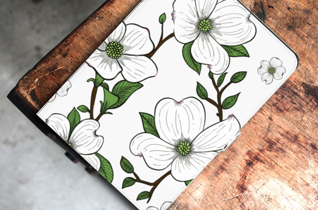iPad Air (2020/2022) 10.9 inch Tablet Cover Dogwood Flowers