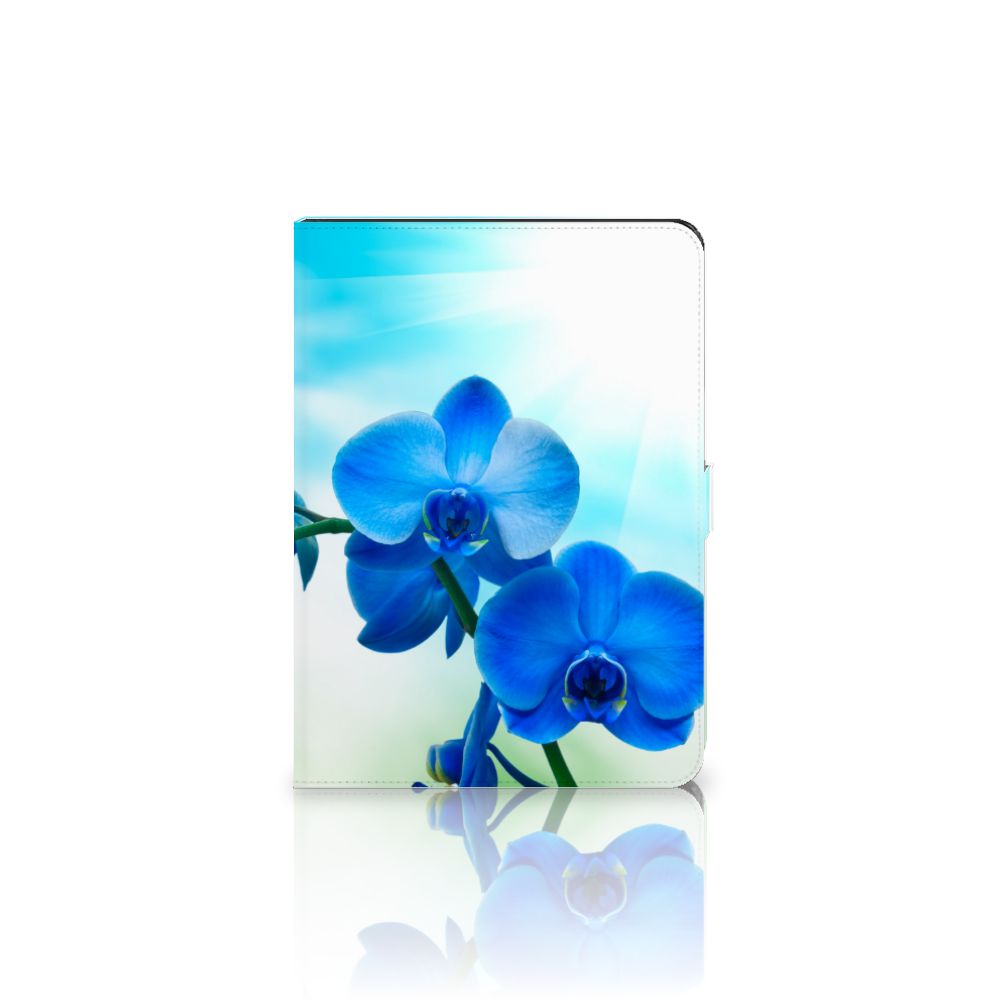 iPad Air (2020/2022) 10.9 inch Tablet Cover Orchidee Blauw - Cadeau voor je Moeder