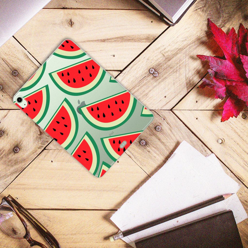 iPad Air (2020/2022) 10.9 inch Tablet Cover Watermelons tablet cover design watermelons bovenaanzicht