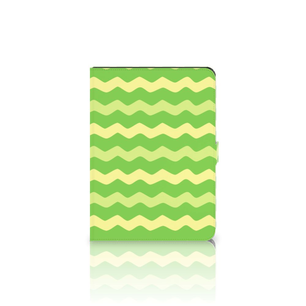 iPad Air (2020/2022) 10.9 inch Tablet Hoes Waves Green