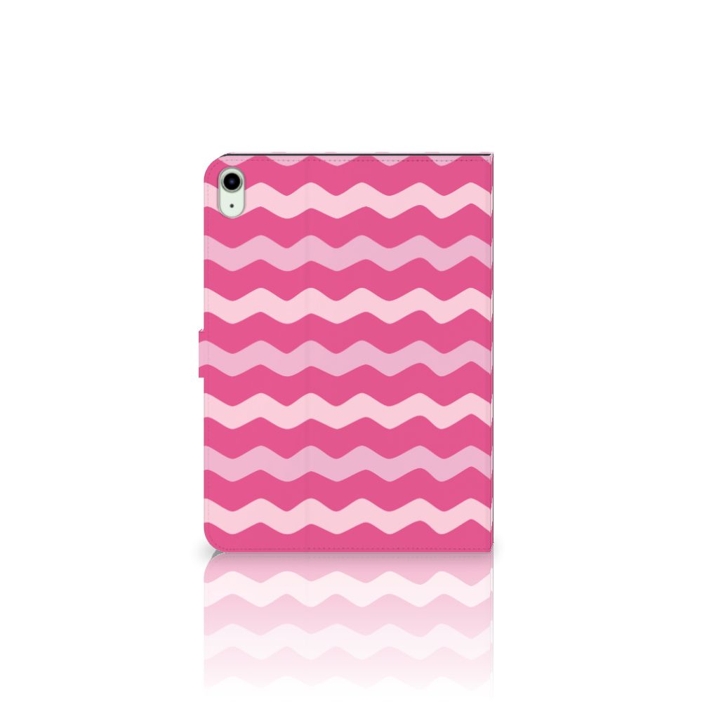 iPad Air (2020/2022) 10.9 inch Tablet Hoes Waves Pink