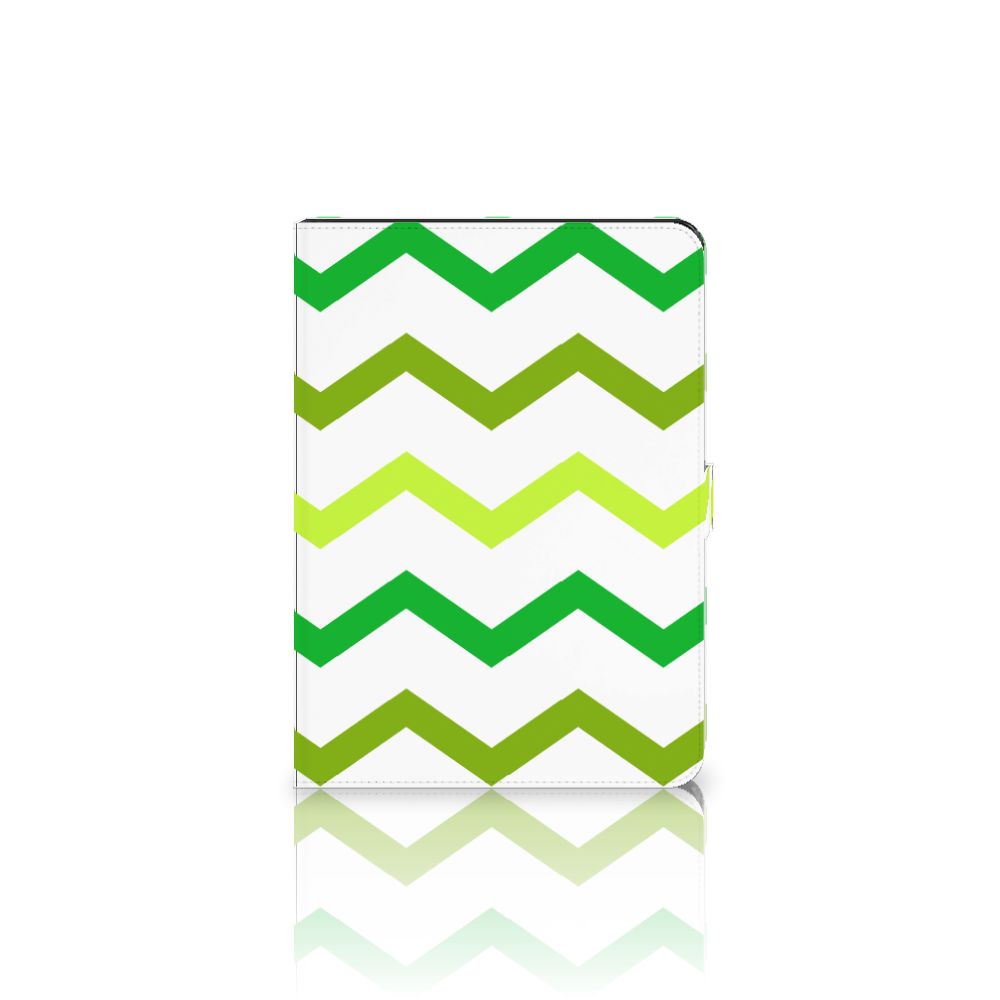 iPad Air (2020/2022) 10.9 inch Tablet Hoes Zigzag Groen