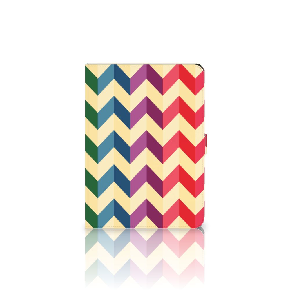 iPad Air (2020/2022) 10.9 inch Tablet Hoes Zigzag Multi Color