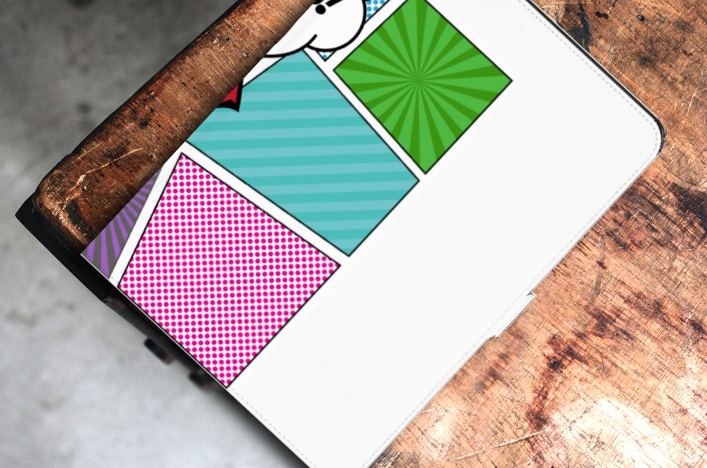 iPad Air (2020/2022) 10.9 inch Tablet Hoes met standaard Popart Princess