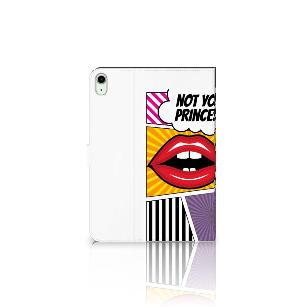 iPad Air (2020/2022) 10.9 inch Tablet Hoes met standaard Popart Princess