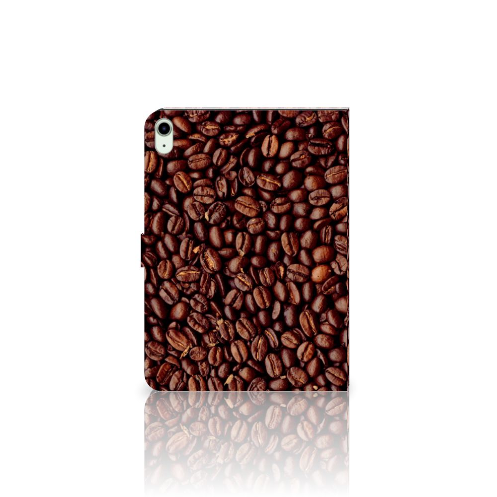 iPad Air (2020/2022) 10.9 inch Tablet Stand Case Koffiebonen