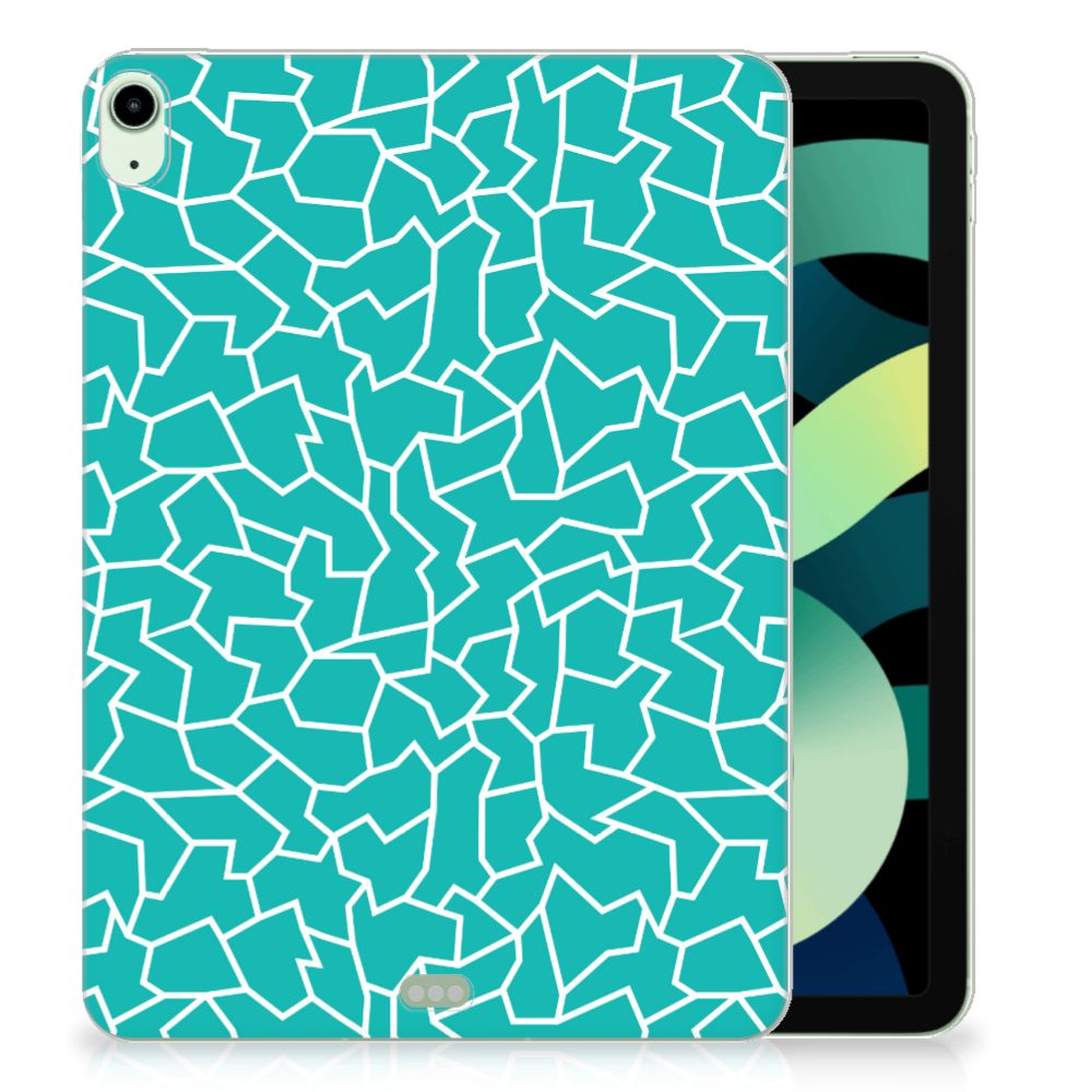 iPad Air (2020/2022) 10.9 inch Tablethoes Cracks Blue - B2C Telecom