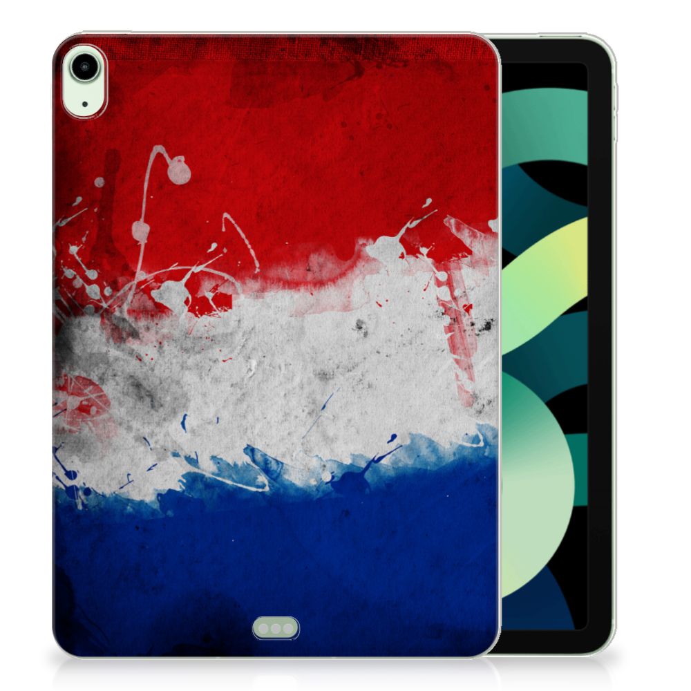 iPad Air (2020/2022) 10.9 inch Tablethoes Nederland design Nederlandse vlag aanzicht