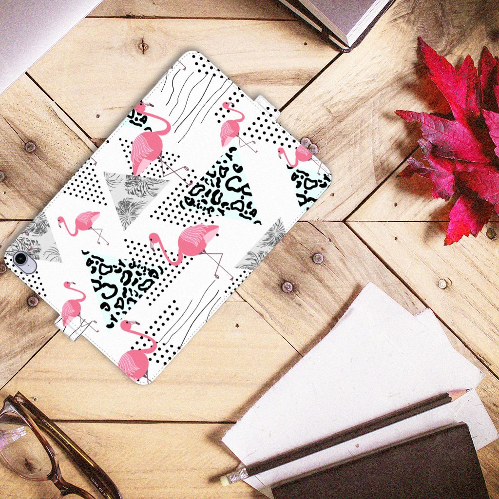 iPad Mini 6 (2021) Flip Case Flamingo Triangle