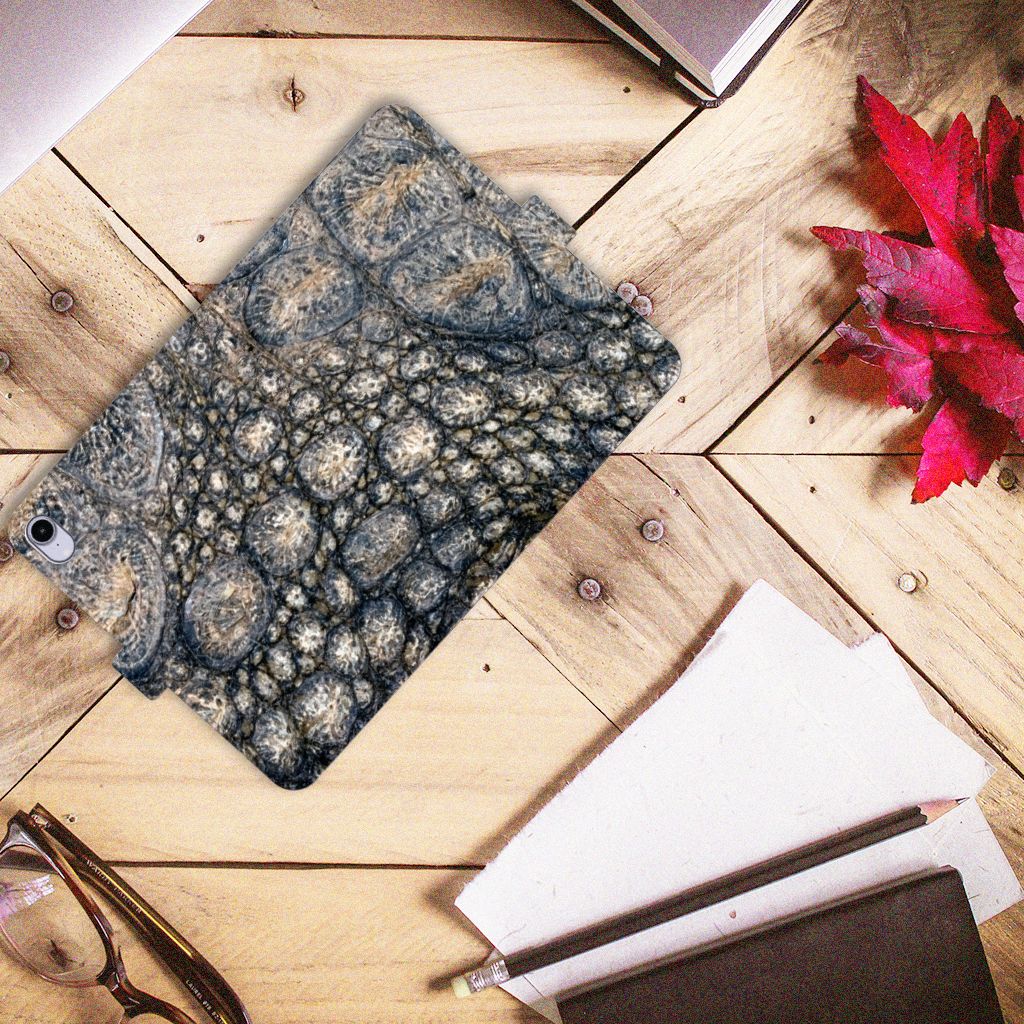 iPad Mini 6 (2021) Flip Case Krokodillenprint