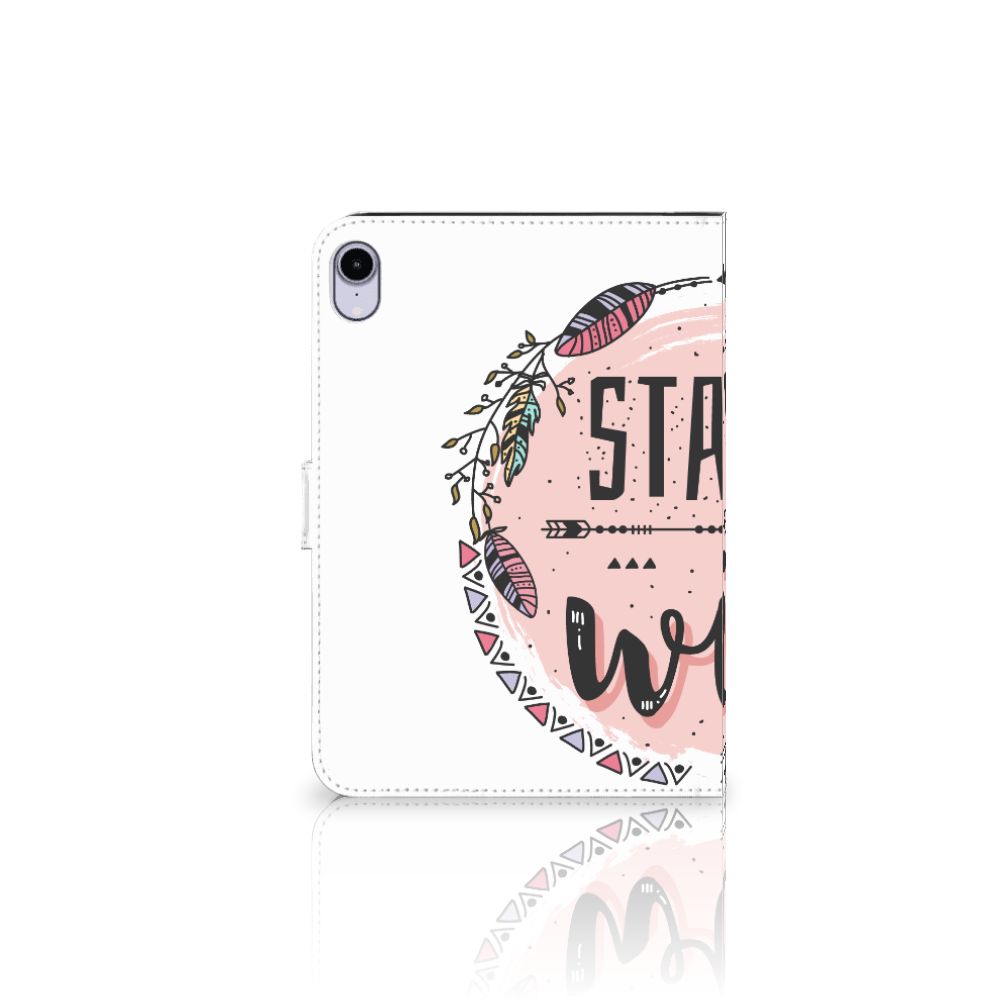 iPad Mini 6 (2021) Hippe Tablet Hoes Boho Stay Wild