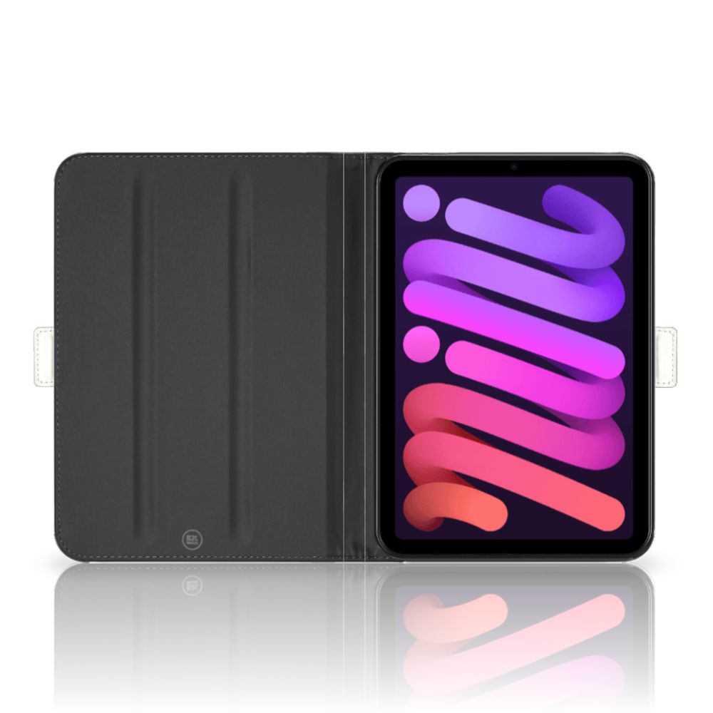iPad Mini 6 (2021) Hippe Tablet Hoes Cat Good Day