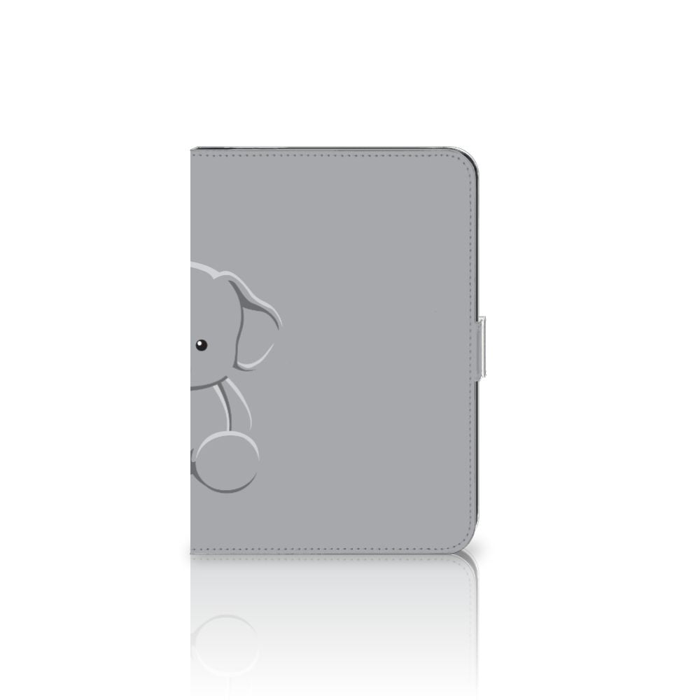 iPad Mini 6 (2021) Hippe Tablet Hoes Grijs Baby Olifant