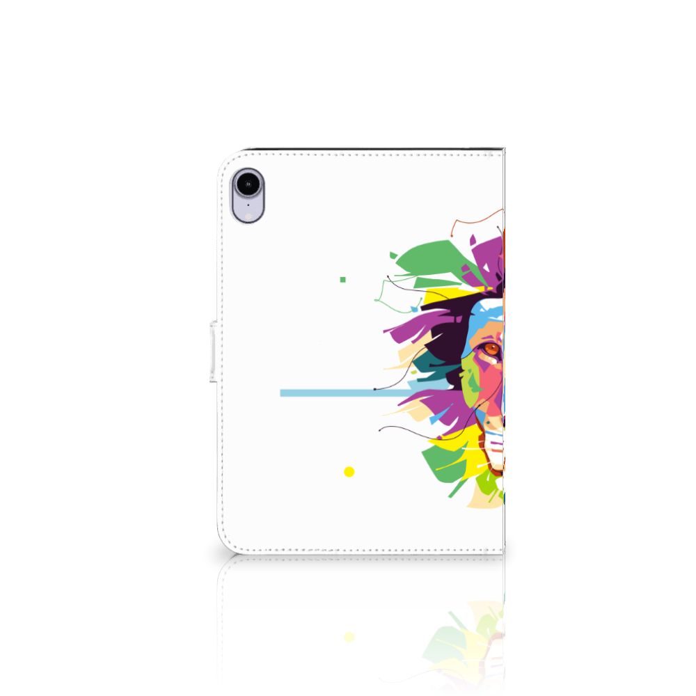iPad Mini 6 (2021) Hippe Tablet Hoes Lion Color