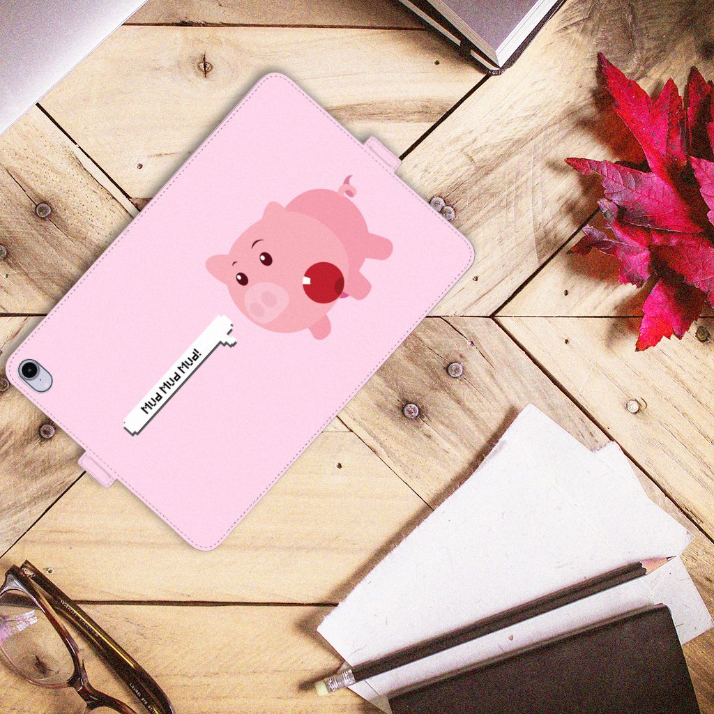 iPad Mini 6 (2021) Hippe Tablet Hoes Pig Mud
