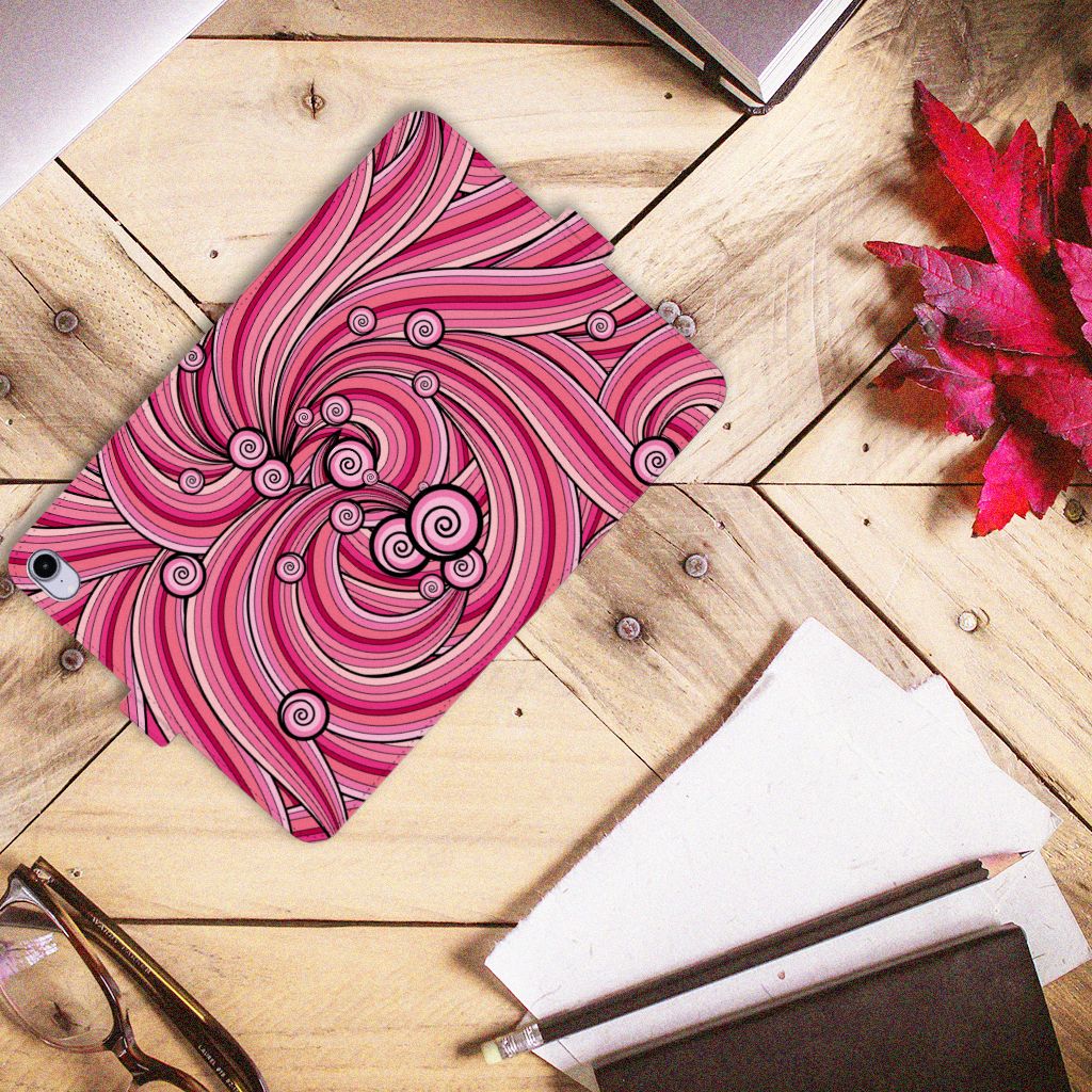 iPad Mini 6 (2021) Hoes Swirl Pink
