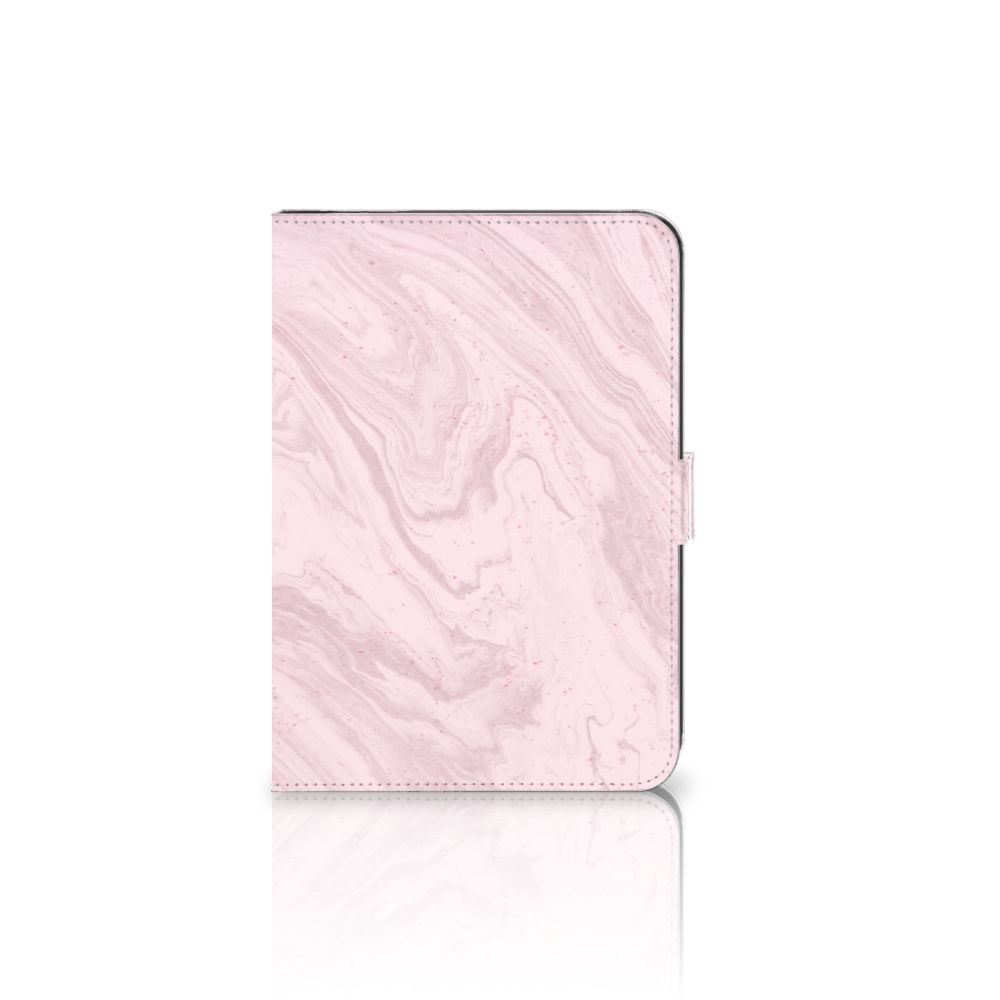 iPad Mini 6 (2021) Leuk Tablet hoesje  Marble Pink - Origineel Cadeau Vriendin