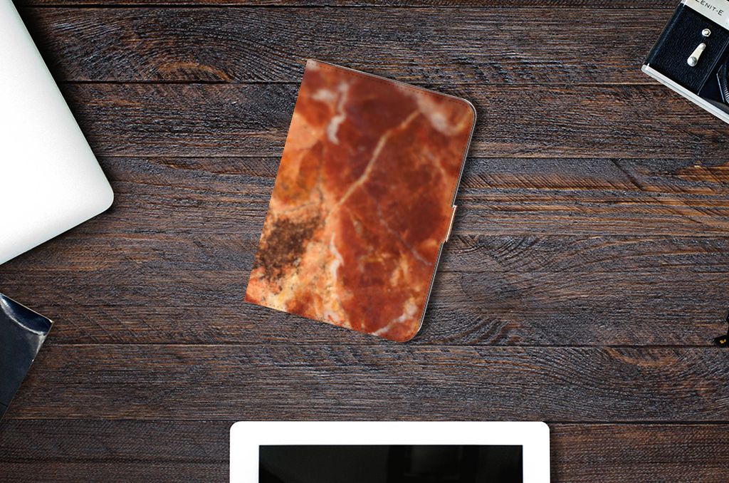 iPad Mini 6 (2021) Leuk Tablet hoesje  Marmer Bruin