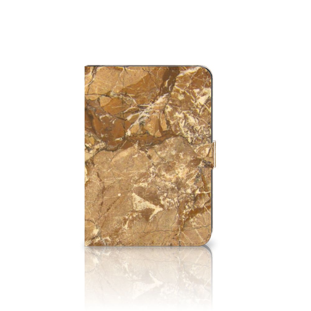 iPad Mini 6 (2021) Leuk Tablet hoesje  Marmer Creme