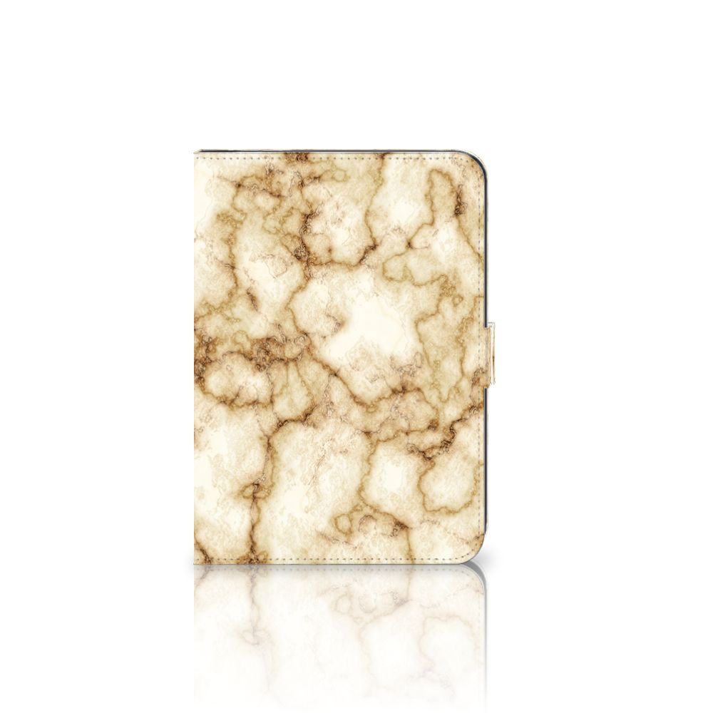 iPad Mini 6 (2021) Leuk Tablet hoesje  Marmer Goud