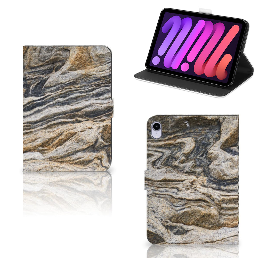 iPad Mini 6 (2021) Leuk Tablet hoesje  Steen