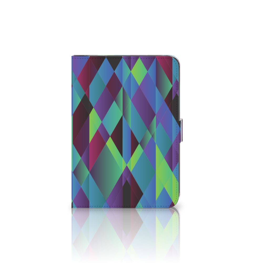 iPad Mini 6 (2021) Tablet Beschermhoes Abstract Green Blue