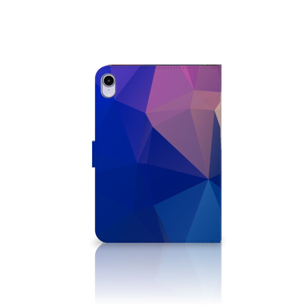 iPad Mini 6 (2021) Tablet Beschermhoes Polygon Dark