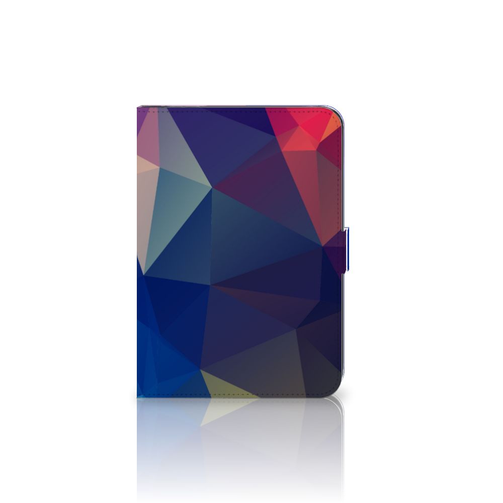 iPad Mini 6 (2021) Tablet Beschermhoes Polygon Dark