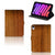 iPad Mini 6 (2021) Tablet Book Cover Donker Hout