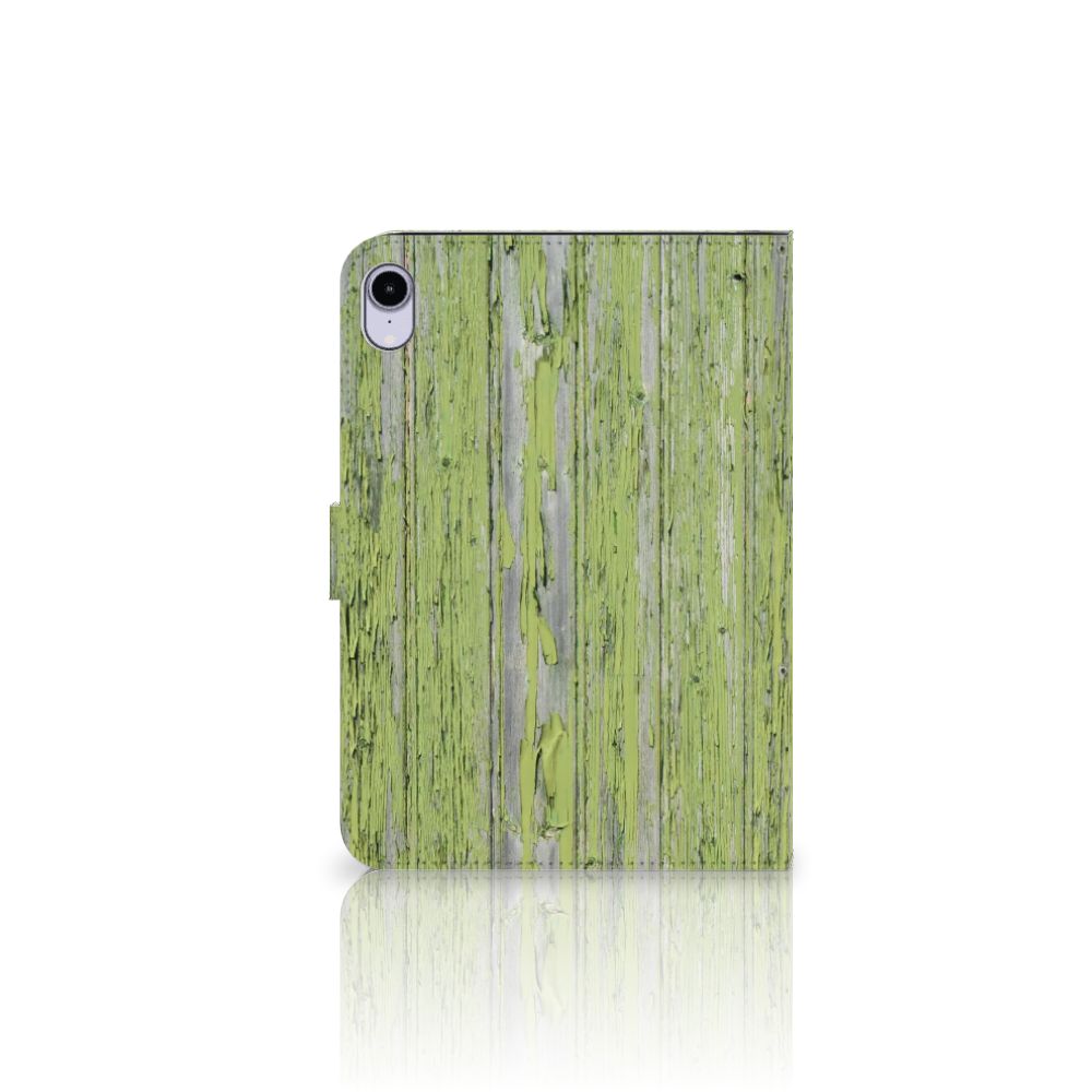 iPad Mini 6 (2021) Tablet Book Cover Green Wood